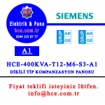 HCE-400KVA-T12-M6-S3-A1-Dikili tip modüler pano