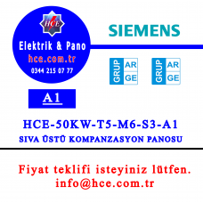 HCE-50KW-T5-M6-S3-A1-Sıva üstü pano