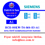 HCE-80KW-T6-M6-S3-A1-Sıva üstü pano