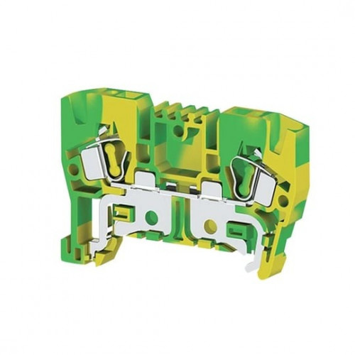 YBK-4T 4mm Sarı Yeşil Ray Klemens