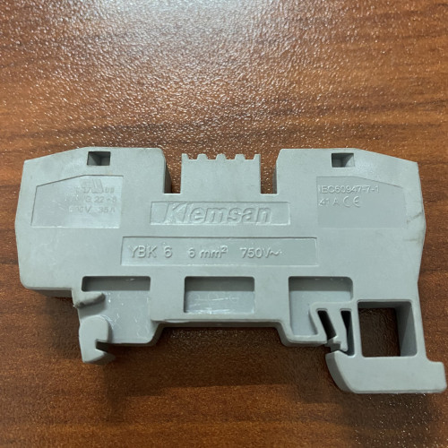 Klemsan 6mm Klemens Gri Yaylı ''YBK 6''