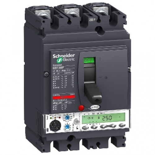 Schneider 3x175-250A Termik, manyetik ayar sahalı 36KA şalter.
