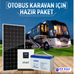 Otobüs Karavan için 800 Watt Solar Paket – Mppt Özellikli