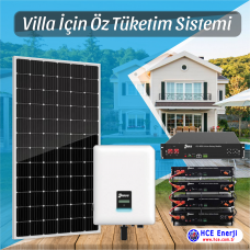 Öz Tüketim Paketi + Lityum Depolamalı – 3 kWp Monofaze