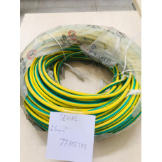 SEVAL Marka 16mm² NYAF kablo (77 mt)
